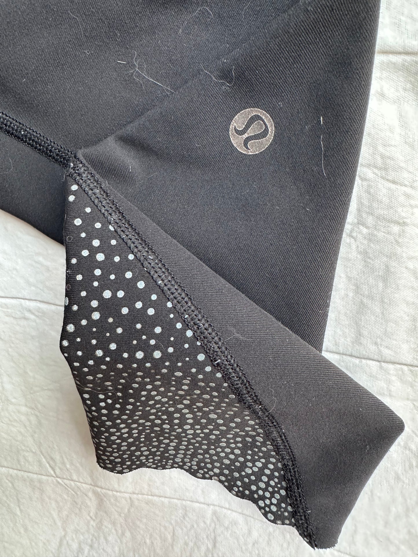 Legging 4 Lululemon negro/reflejantes