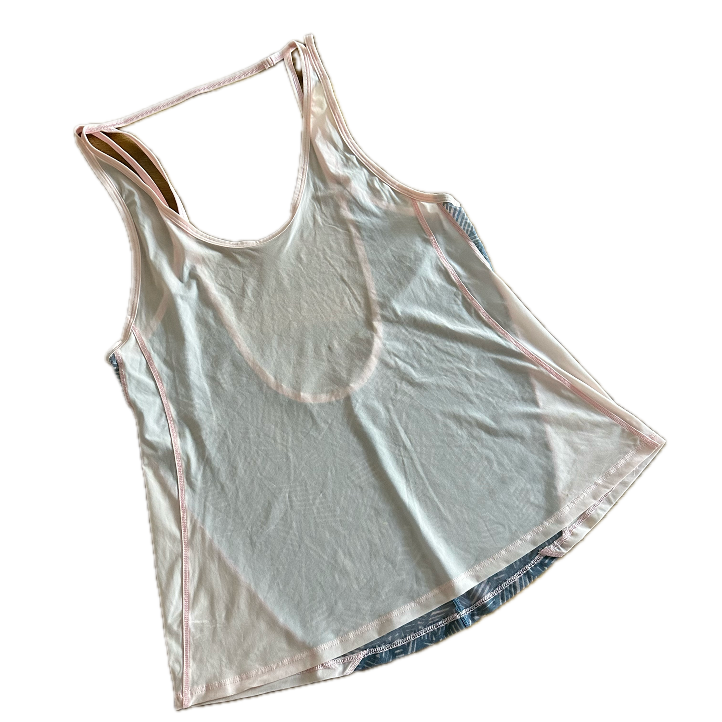 Tank 8 rosa holgadita