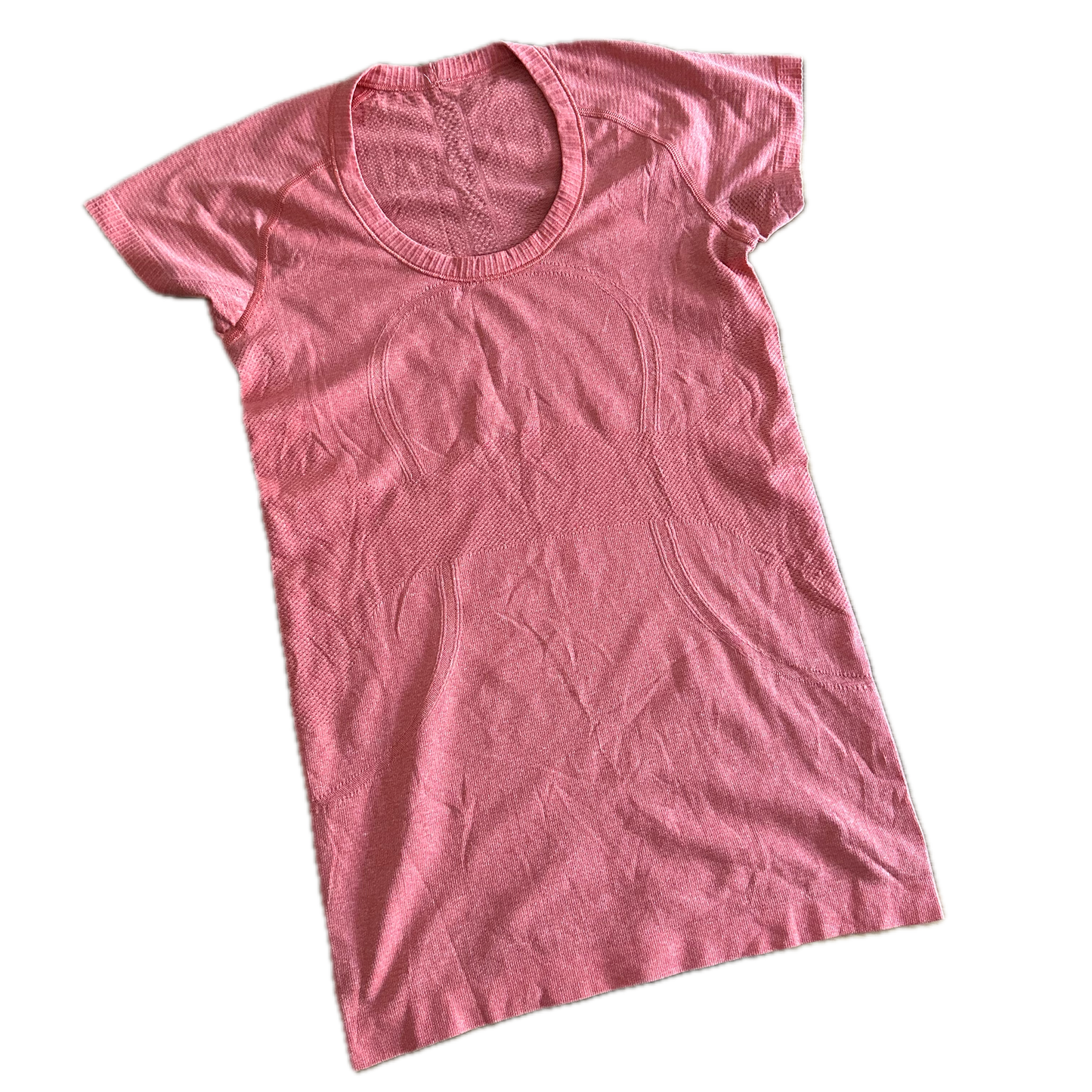 Playera 6 coral para running