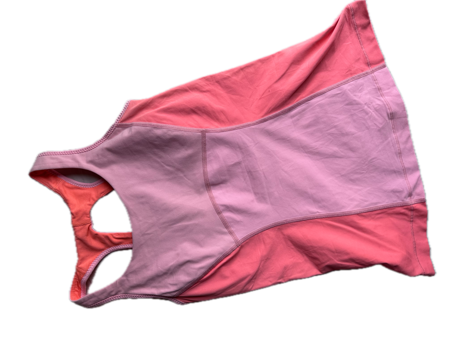 Tank top 4 Lululemon rosa rayas