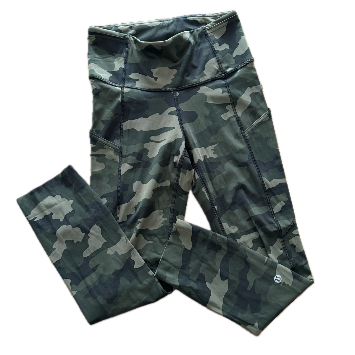 Legging talla 4 camo verde