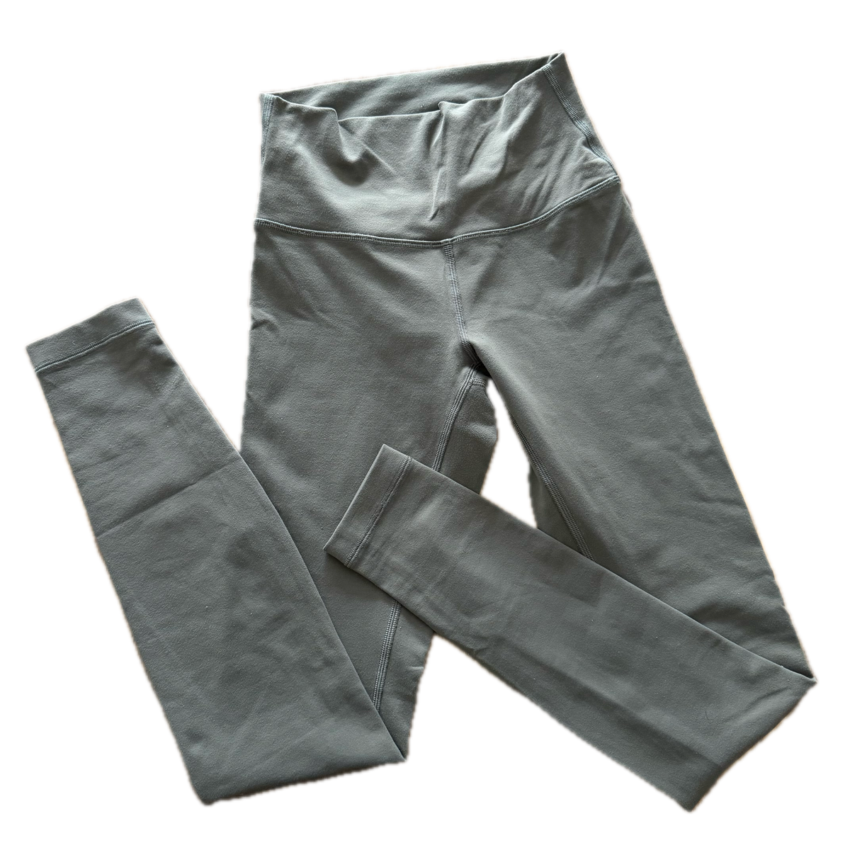 Legging talla 4 verde gris