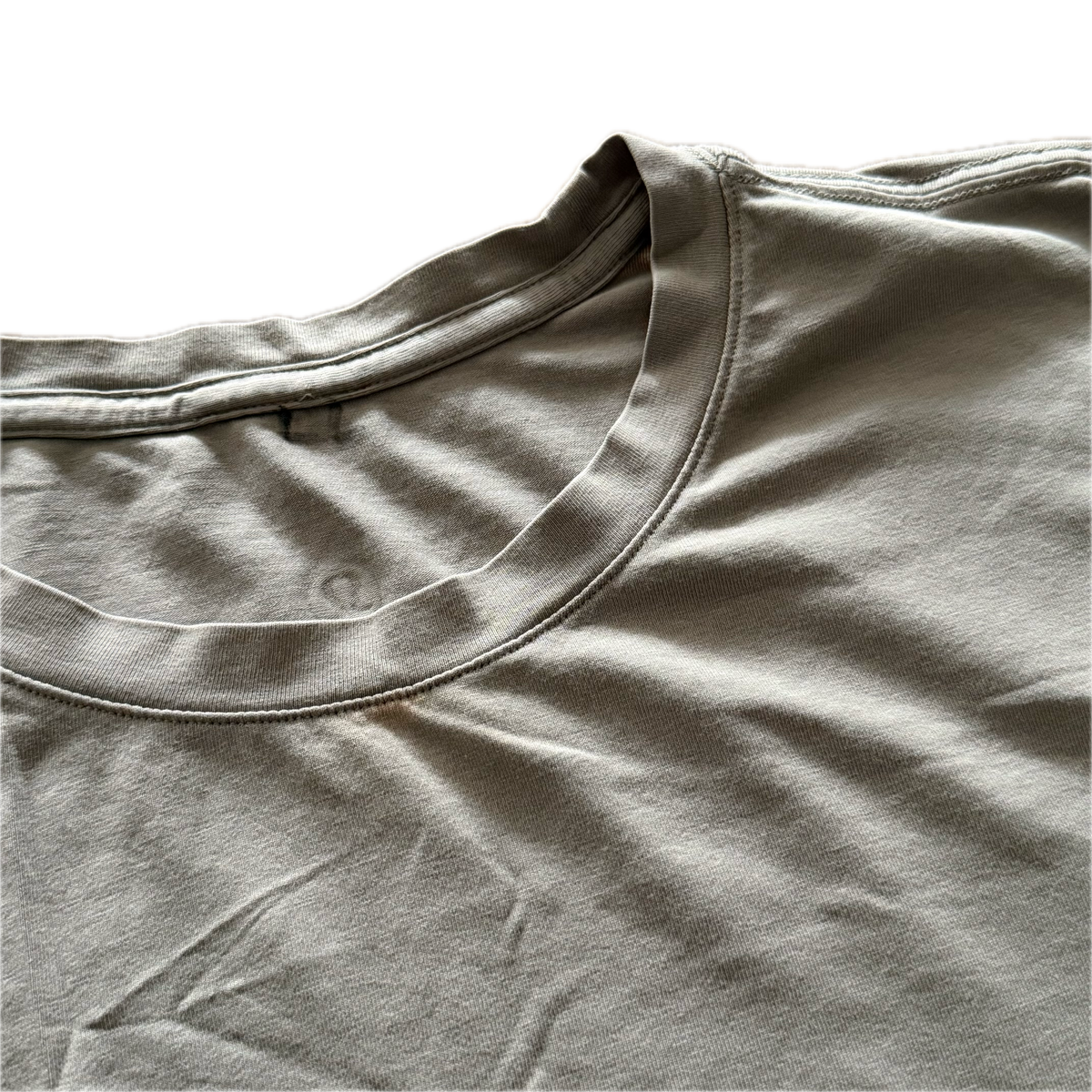 Playera talla 10 gris algodón suave