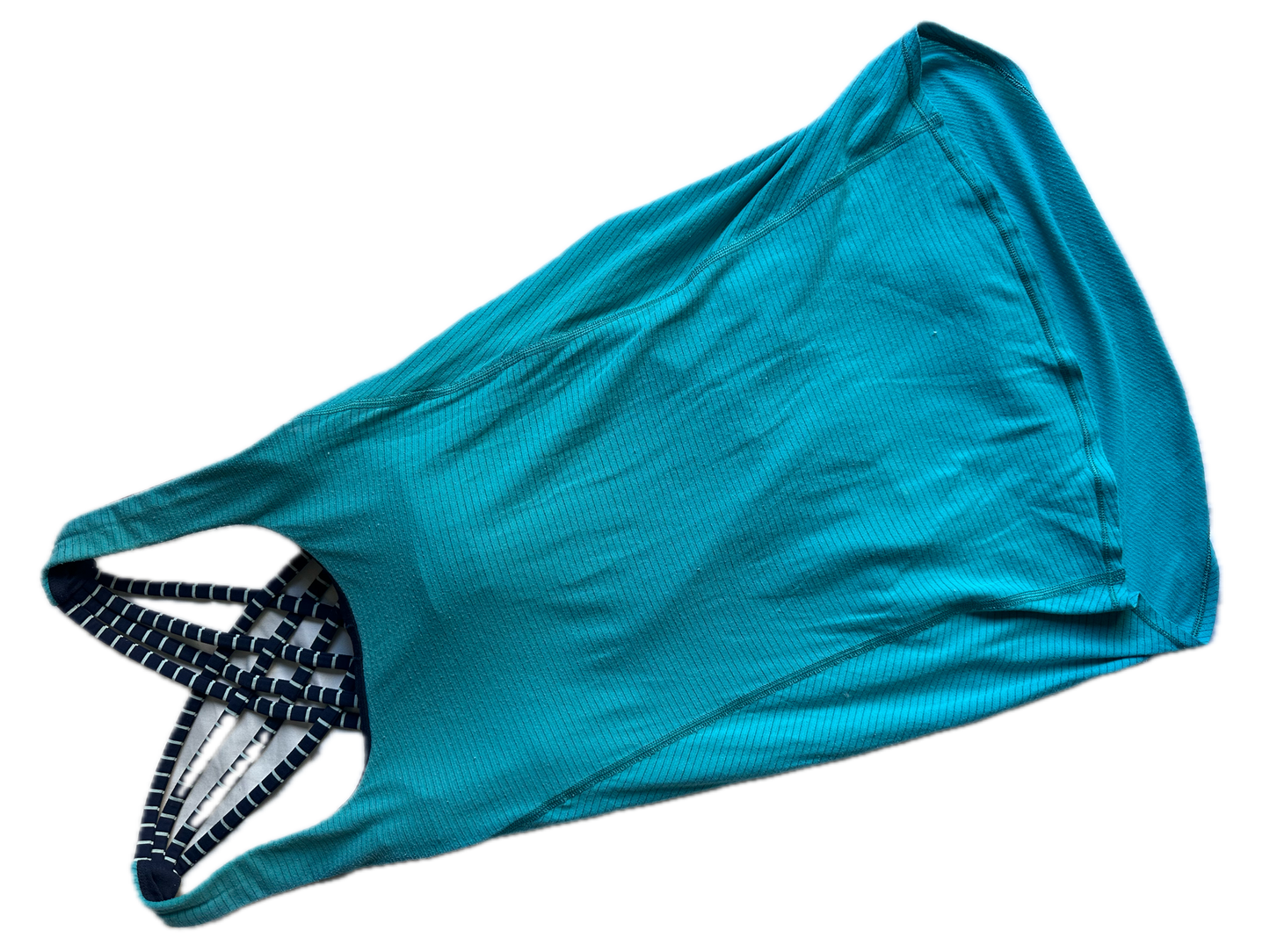 Tank 2 Lululemon azul rayas