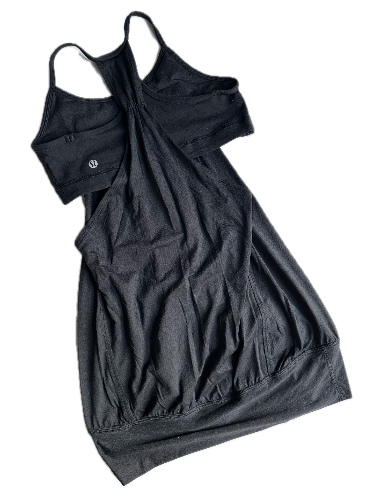 Tank top 6 negro con top