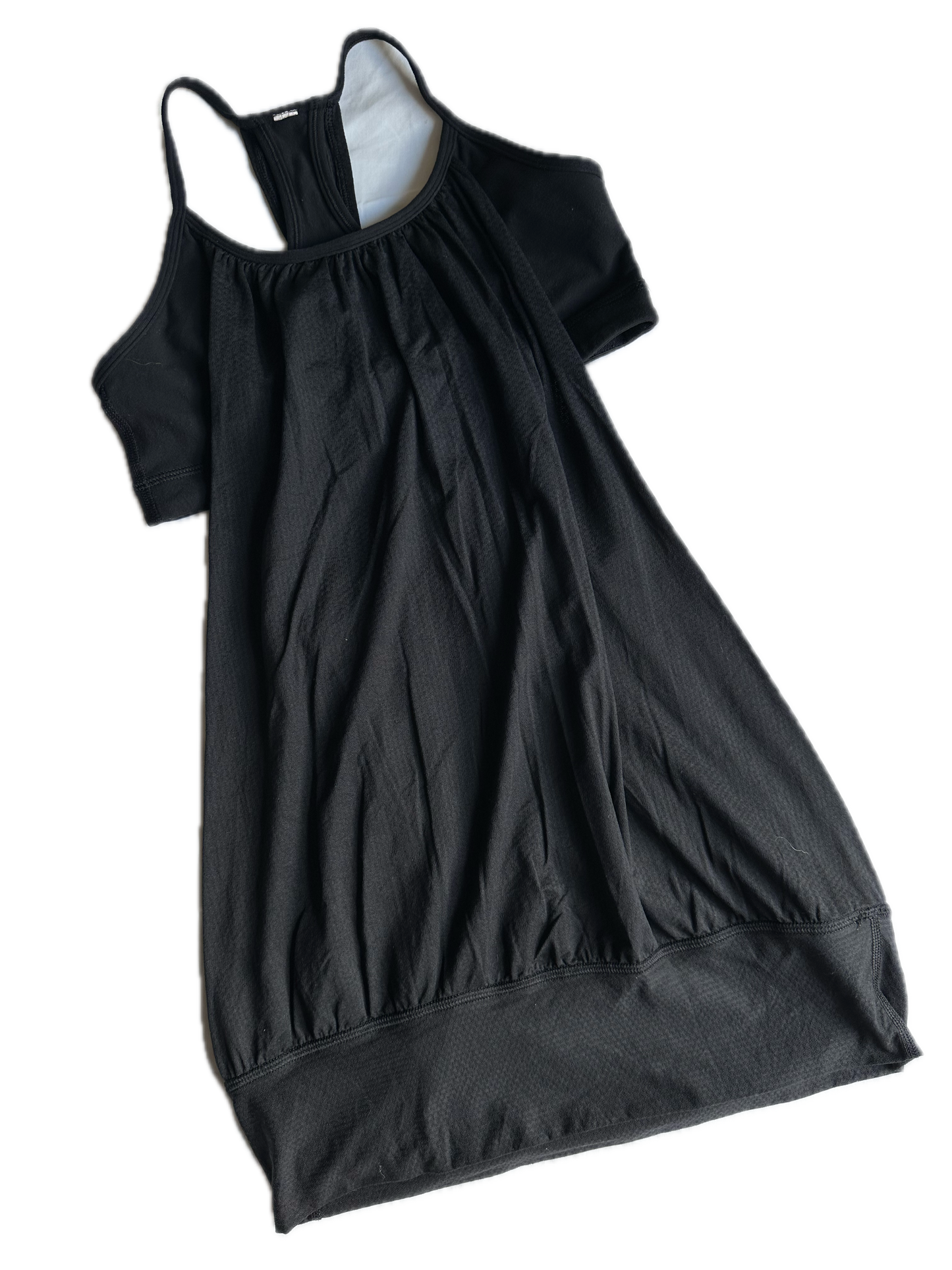 Tank top 6 negro con top