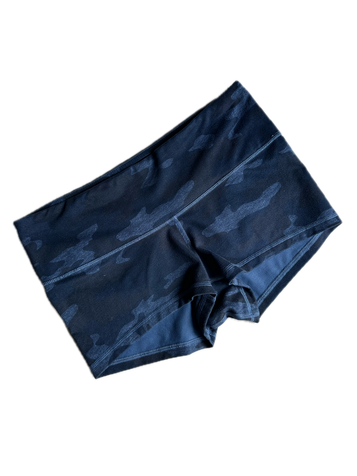 Short lycra 6 camo azul