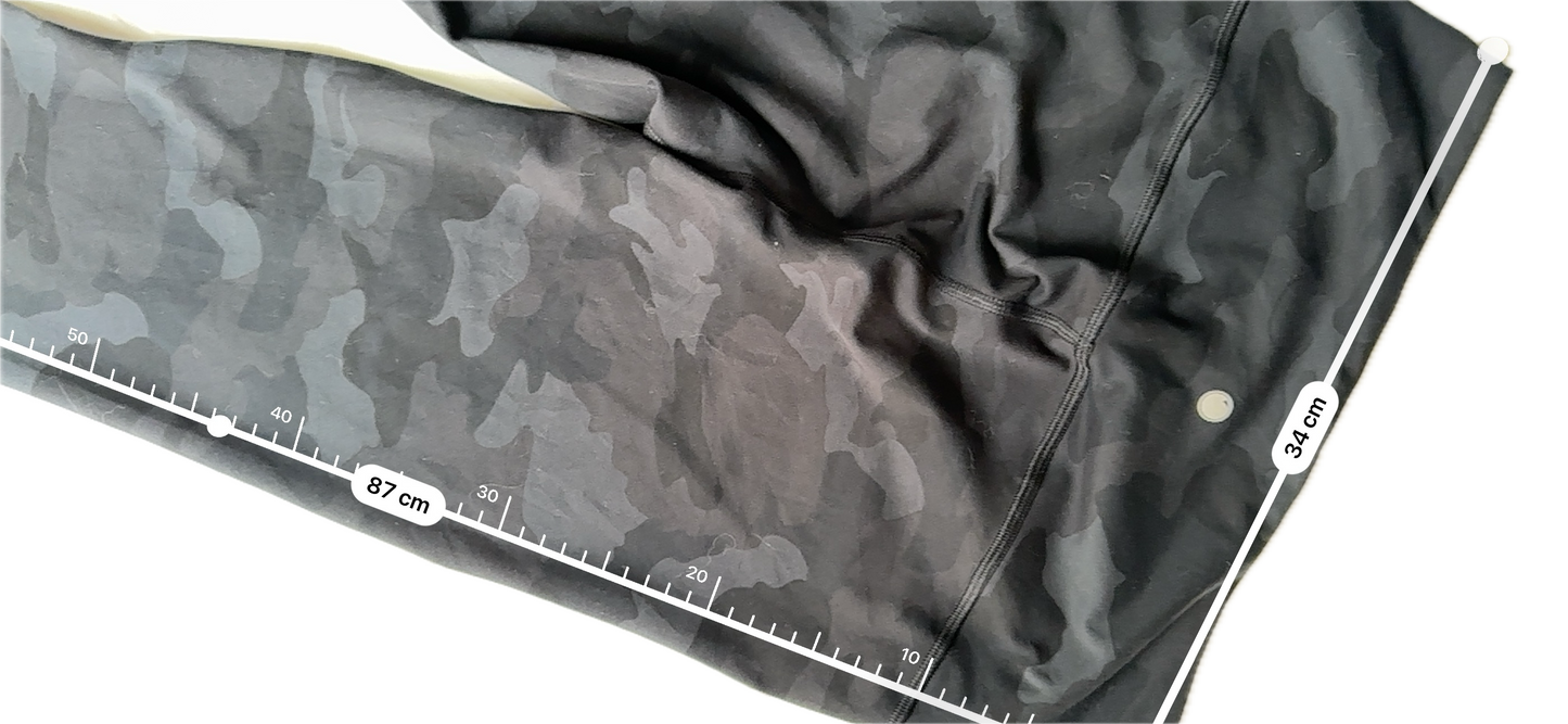 Legging 10 camo negro/gris