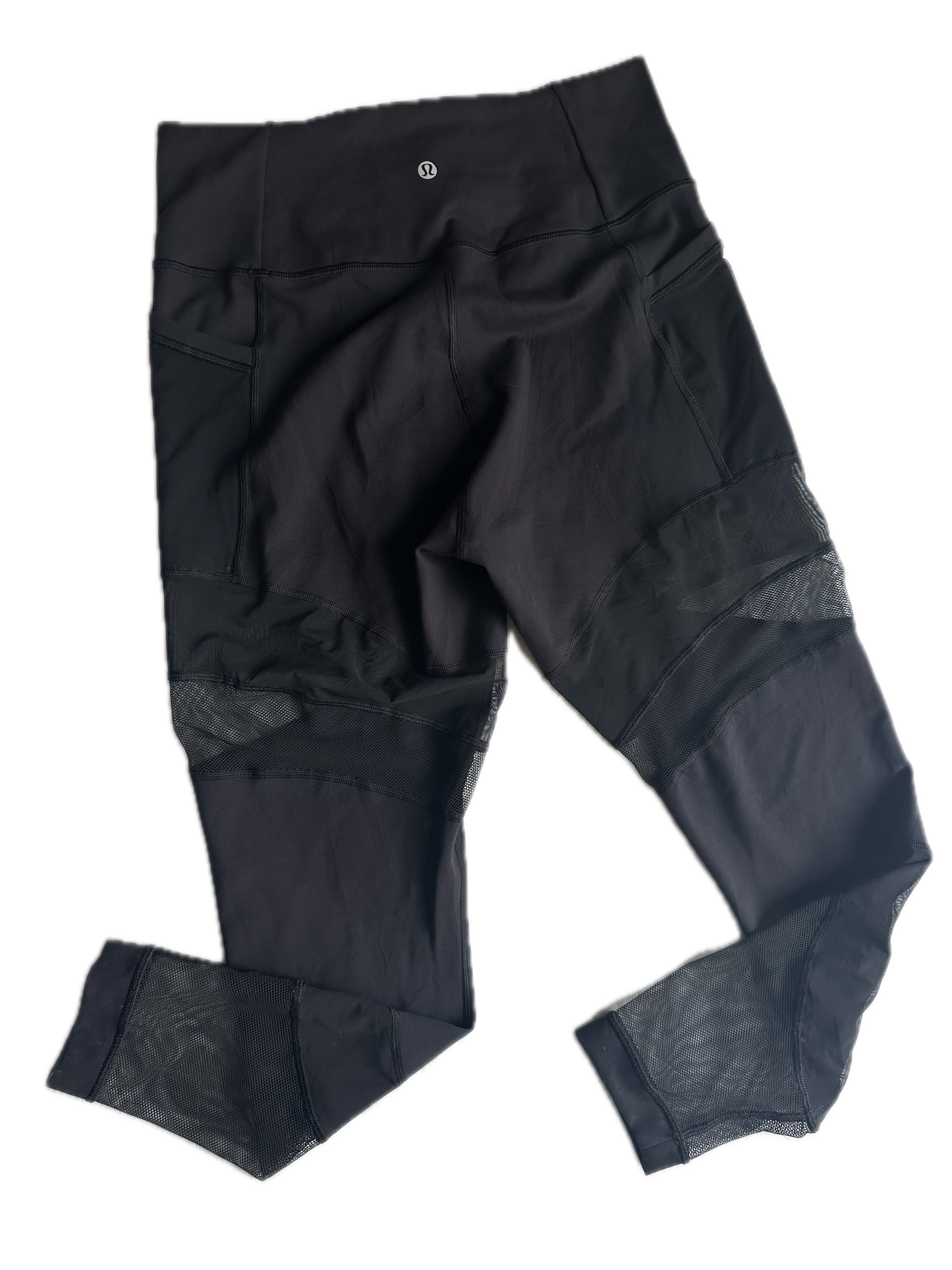 Legging 12 diseño transparencias negro