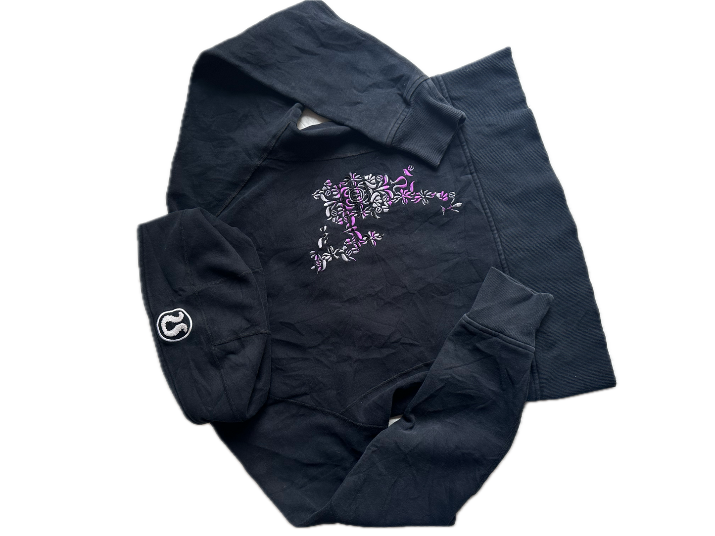 Hoodie 10 negra