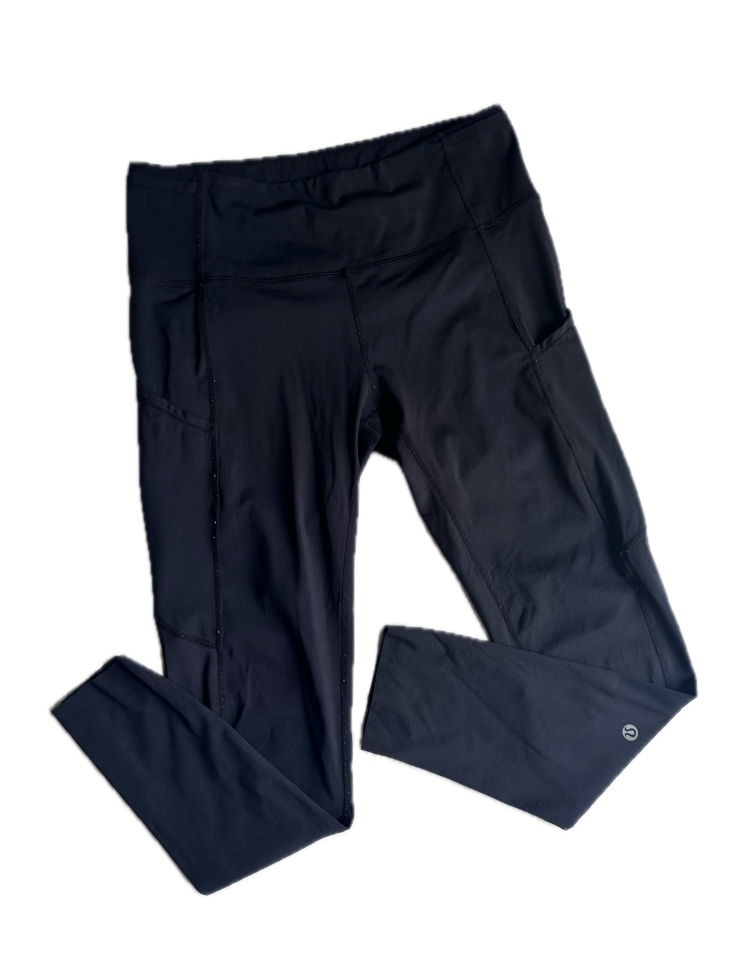 Legging 10 negro bolsas laterales