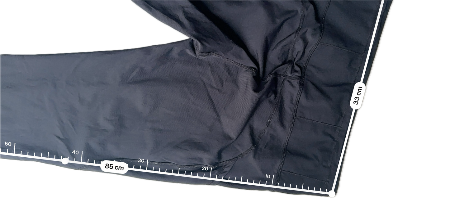 Legging 10 negro bolsas laterales