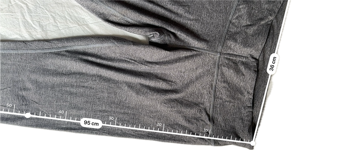 Legging 10 gris jaspeado