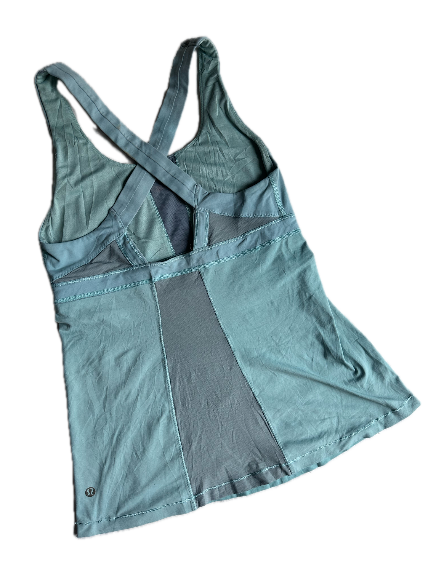 Tank 8 azul menta