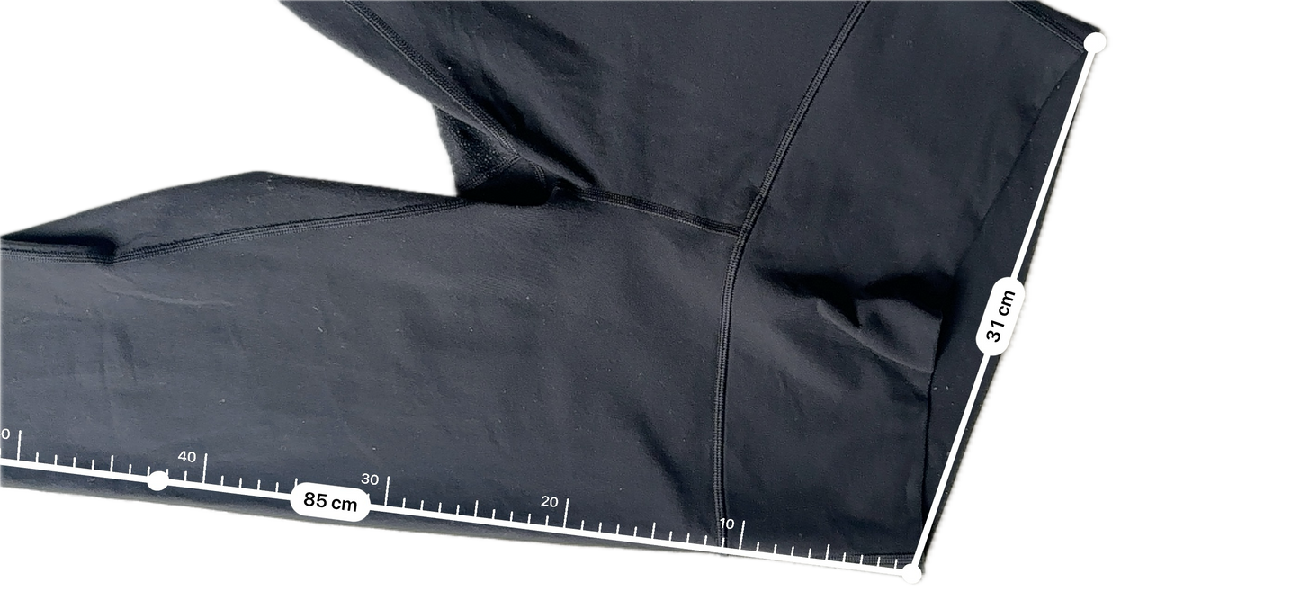 Legging 8 negro liso