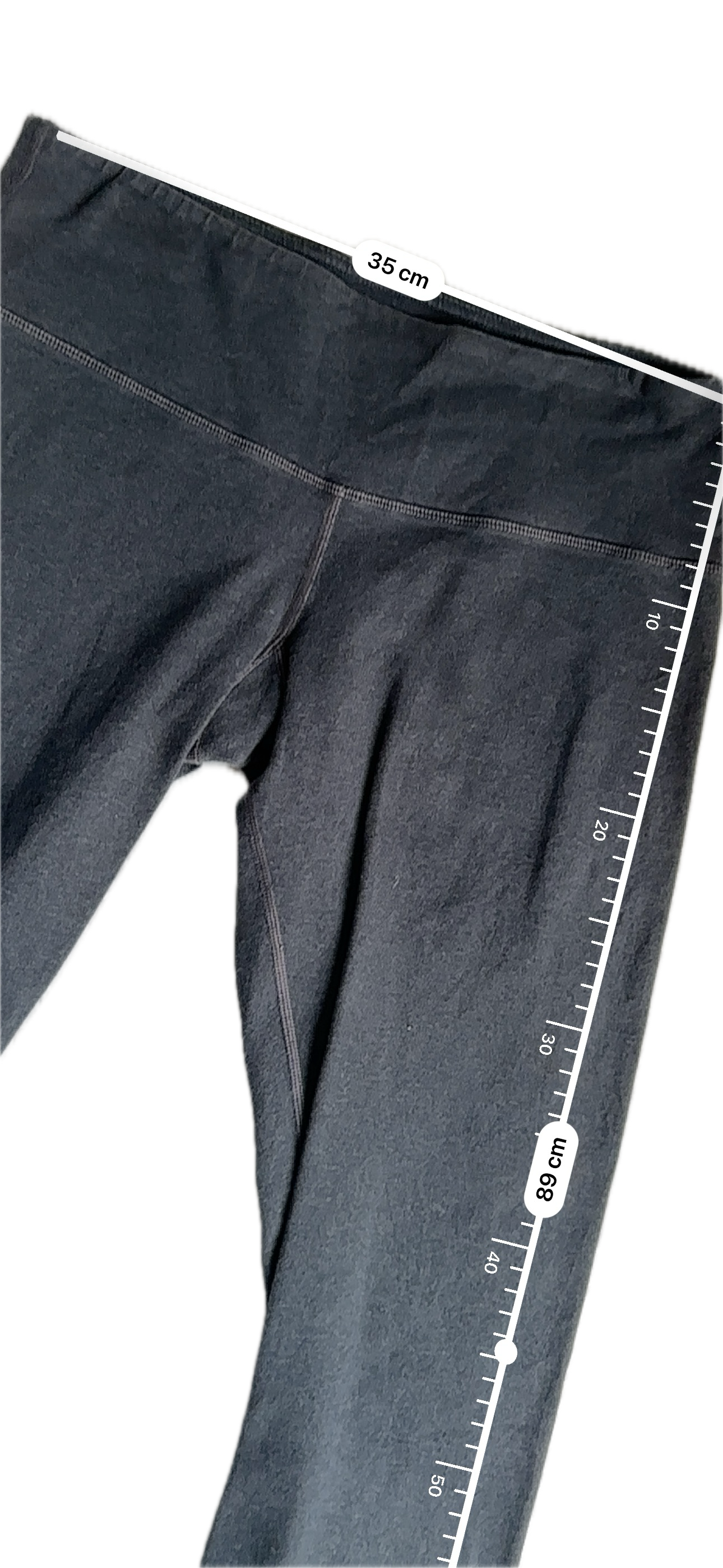 Legging 8 gris obscuro