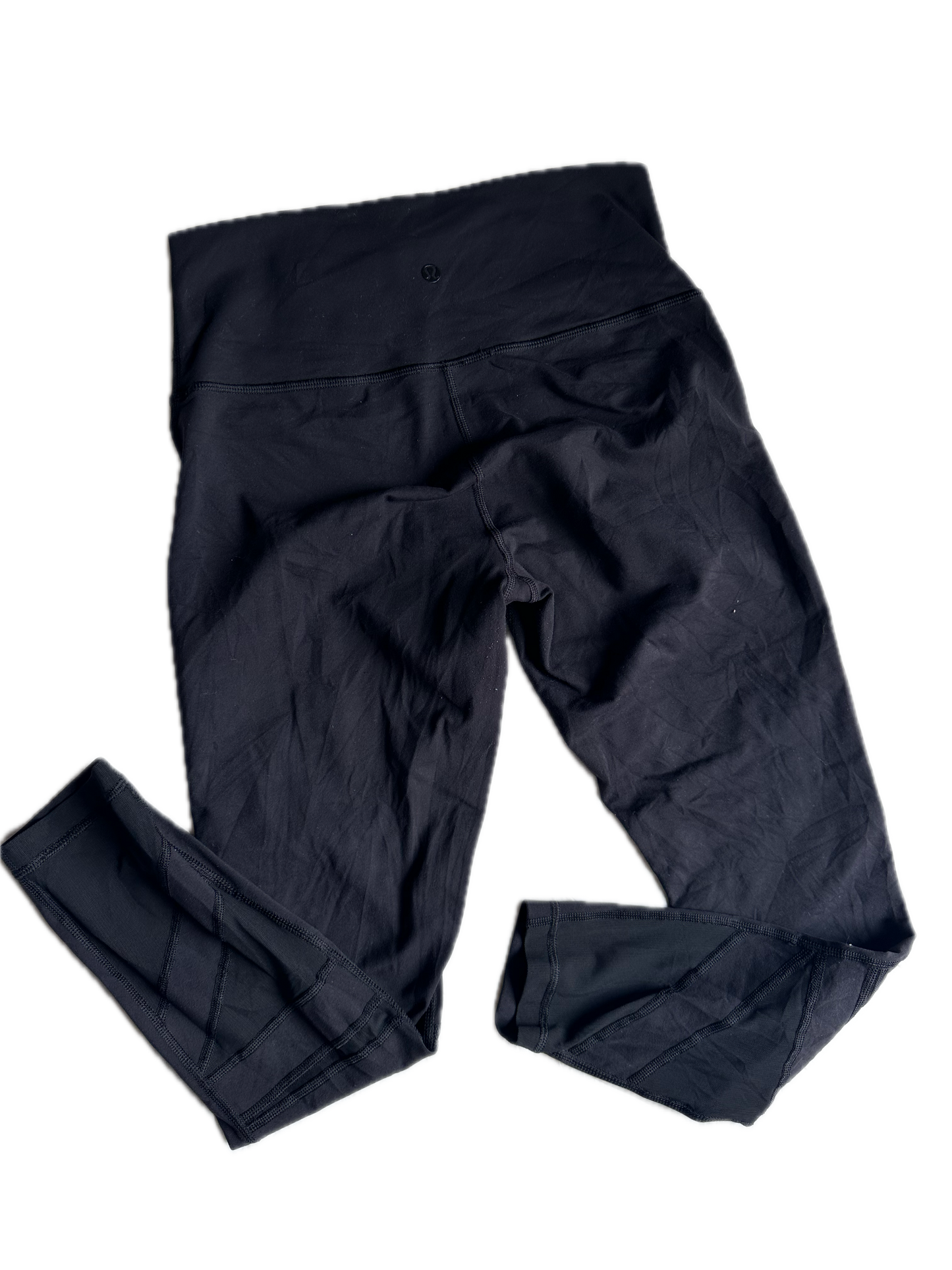 Legging 8 negro diseño parches frontal