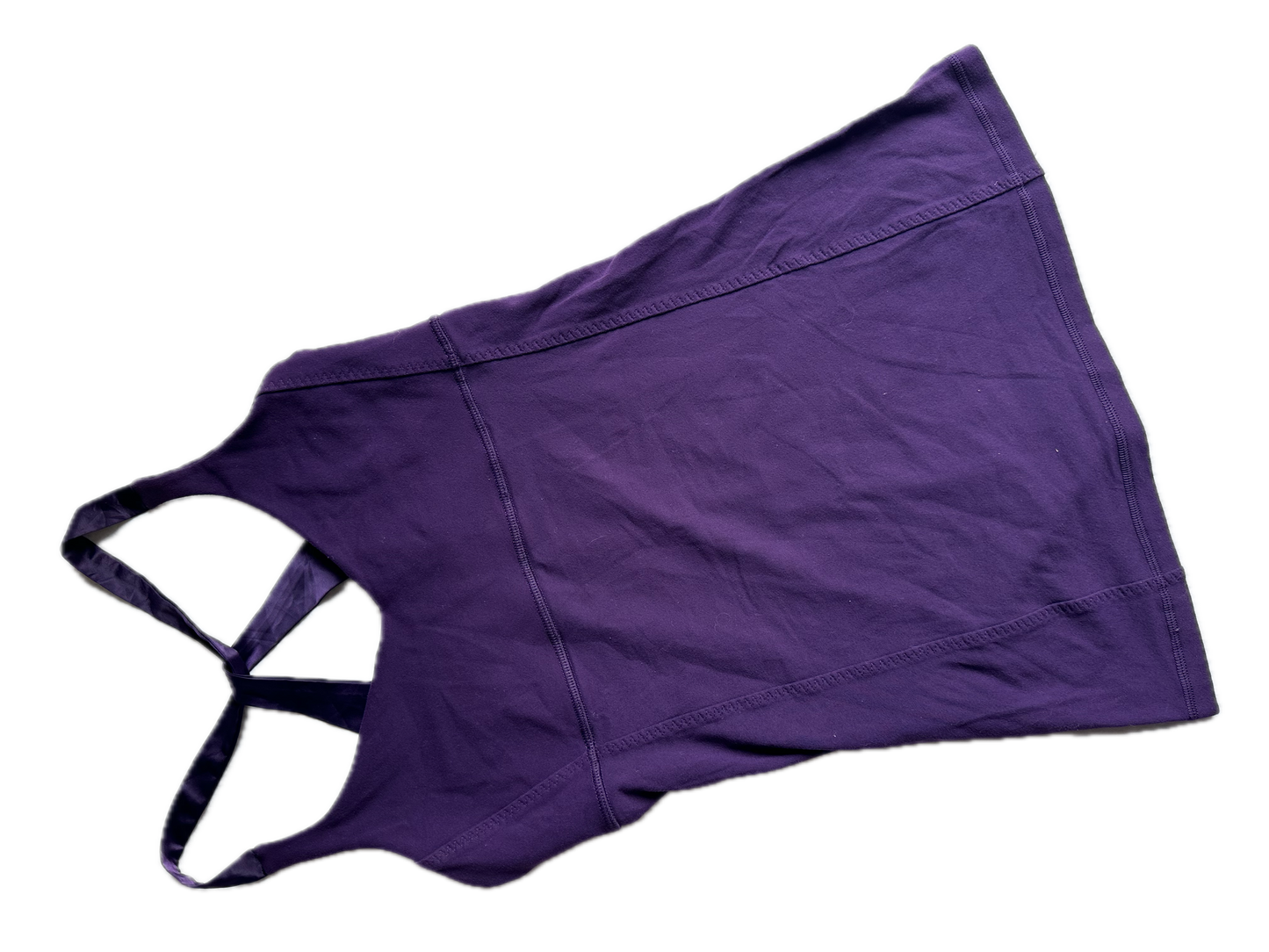 Tank top 6 morada tirantes satin