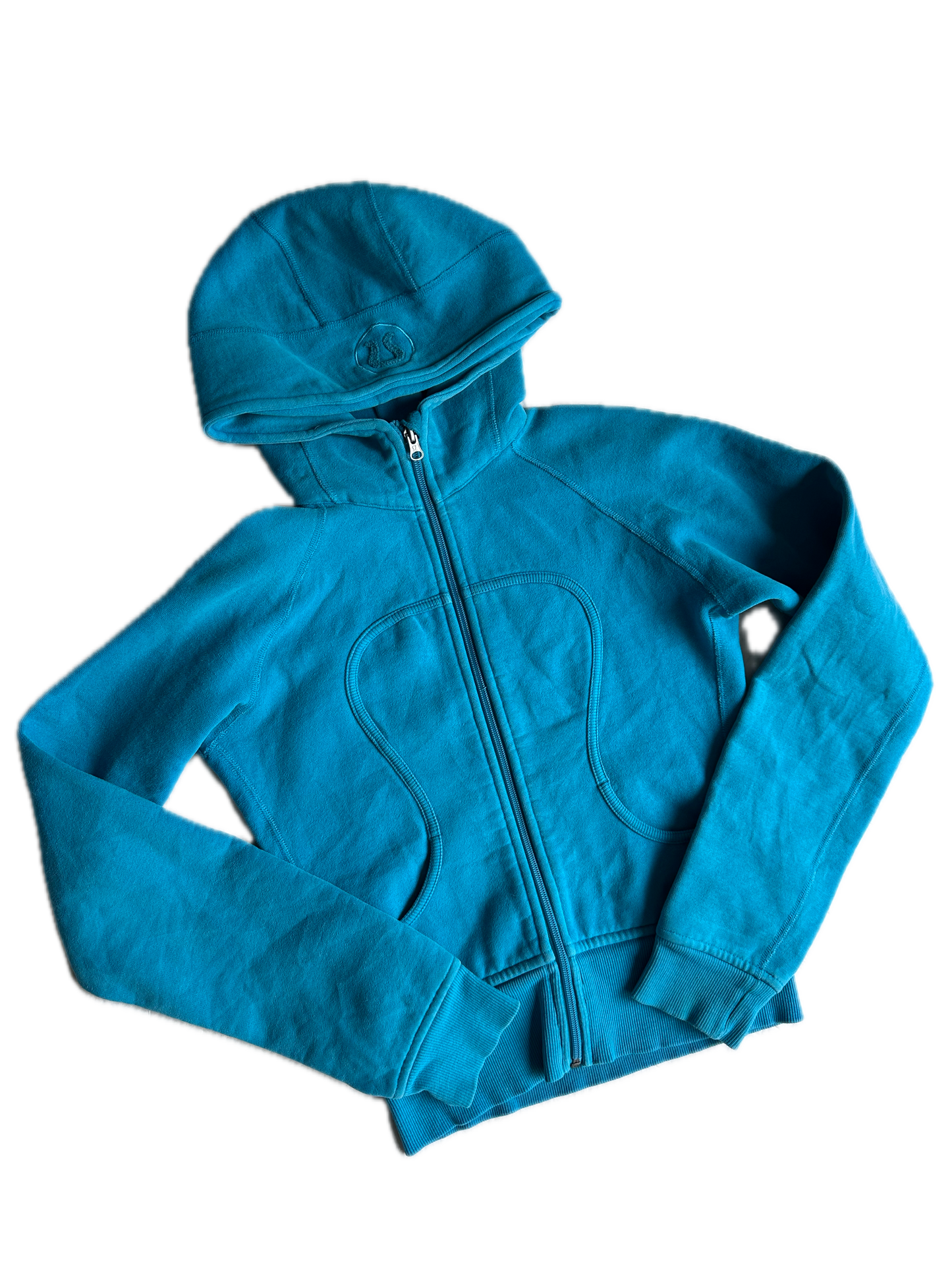Hoodie 4 azul aqua