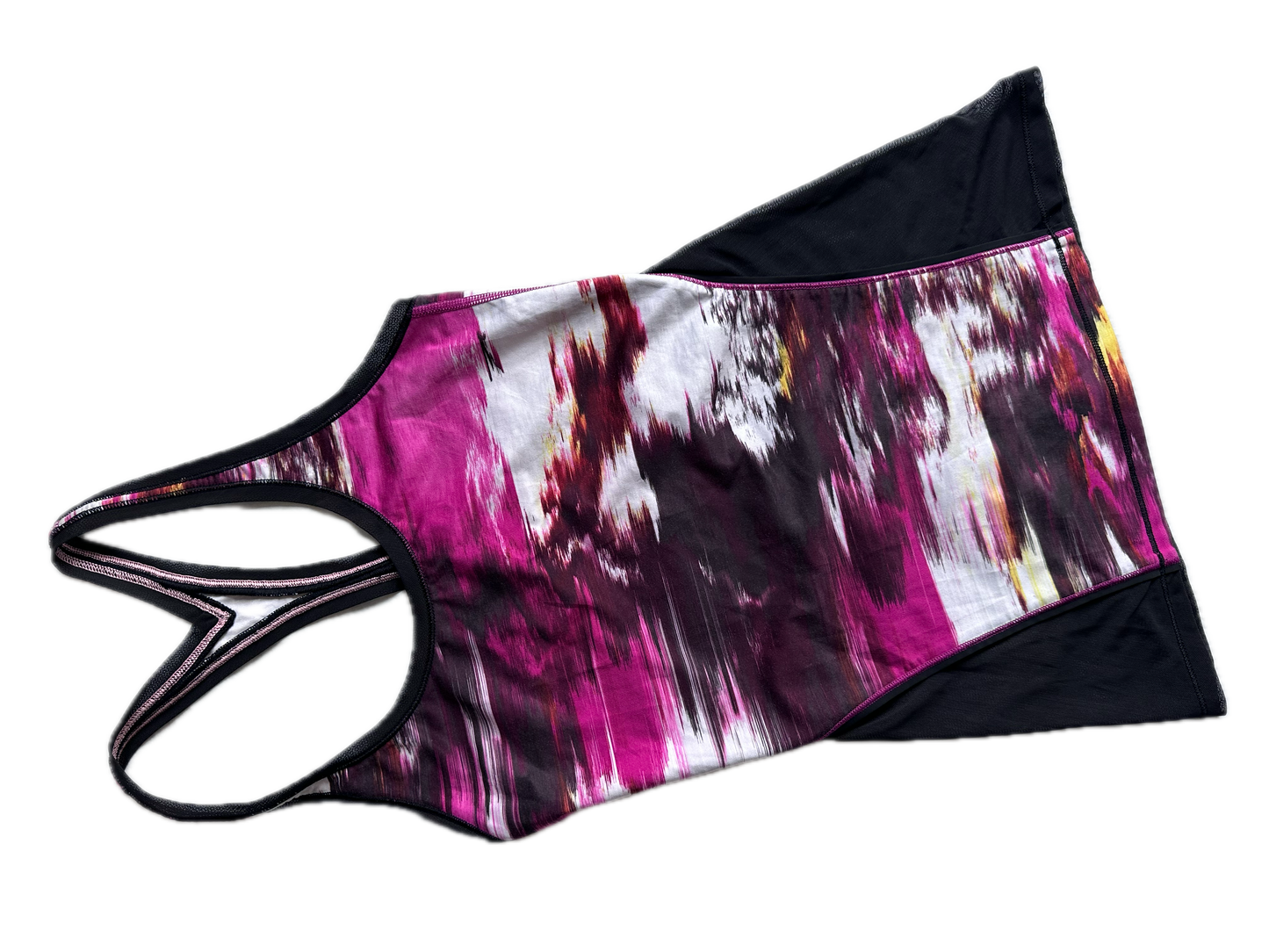 Tank top 4 print colores y mesh en espalda