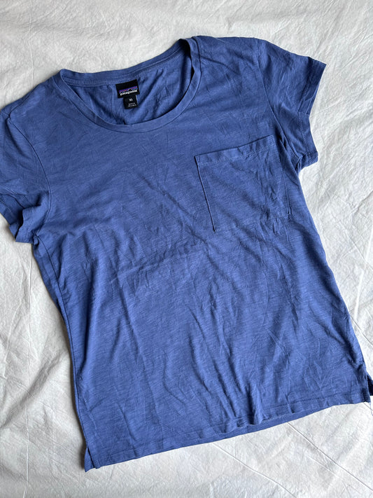 Playera XS Patagonia azul