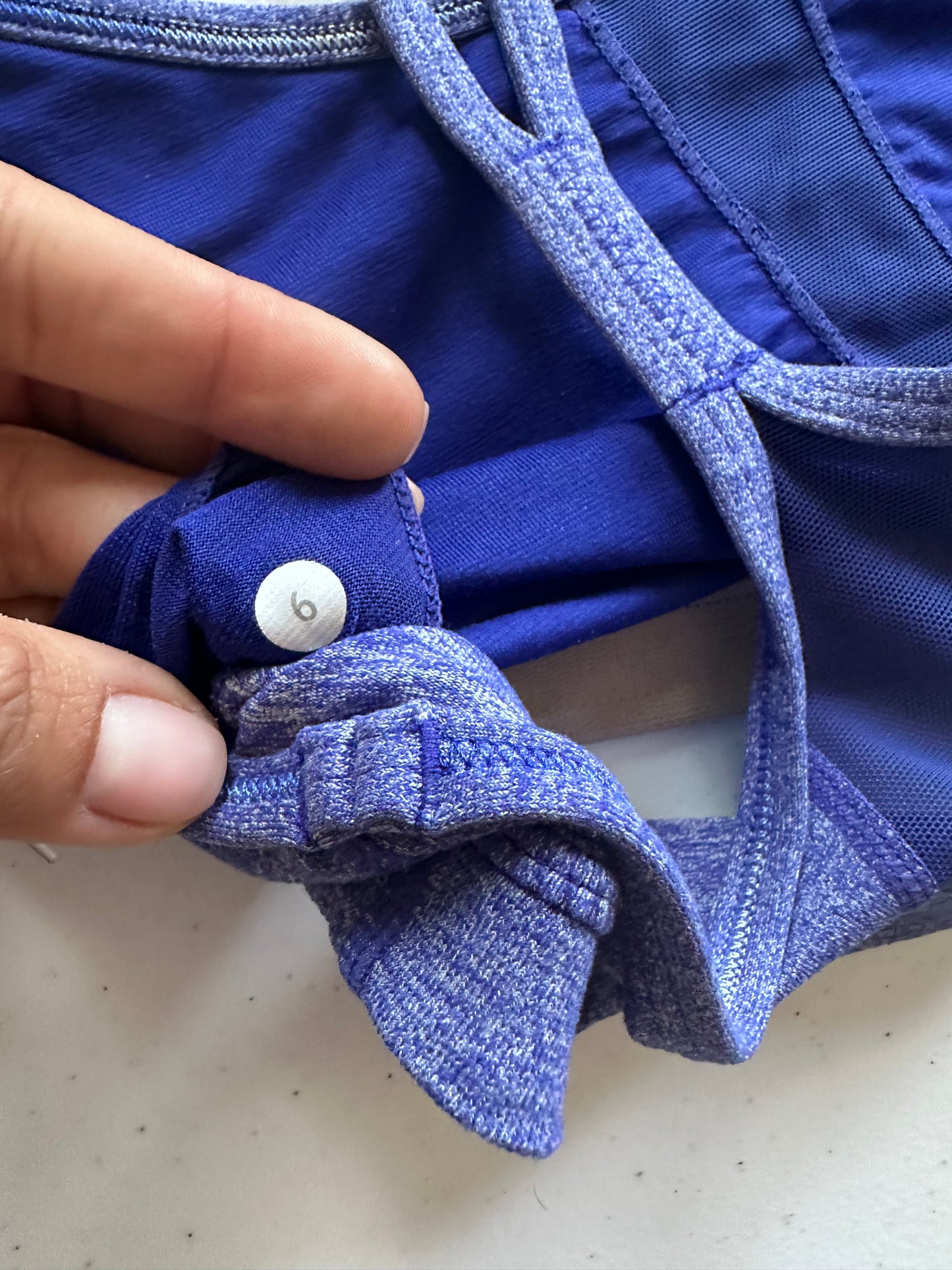 Top 6 Lululemon morado jaspeado
