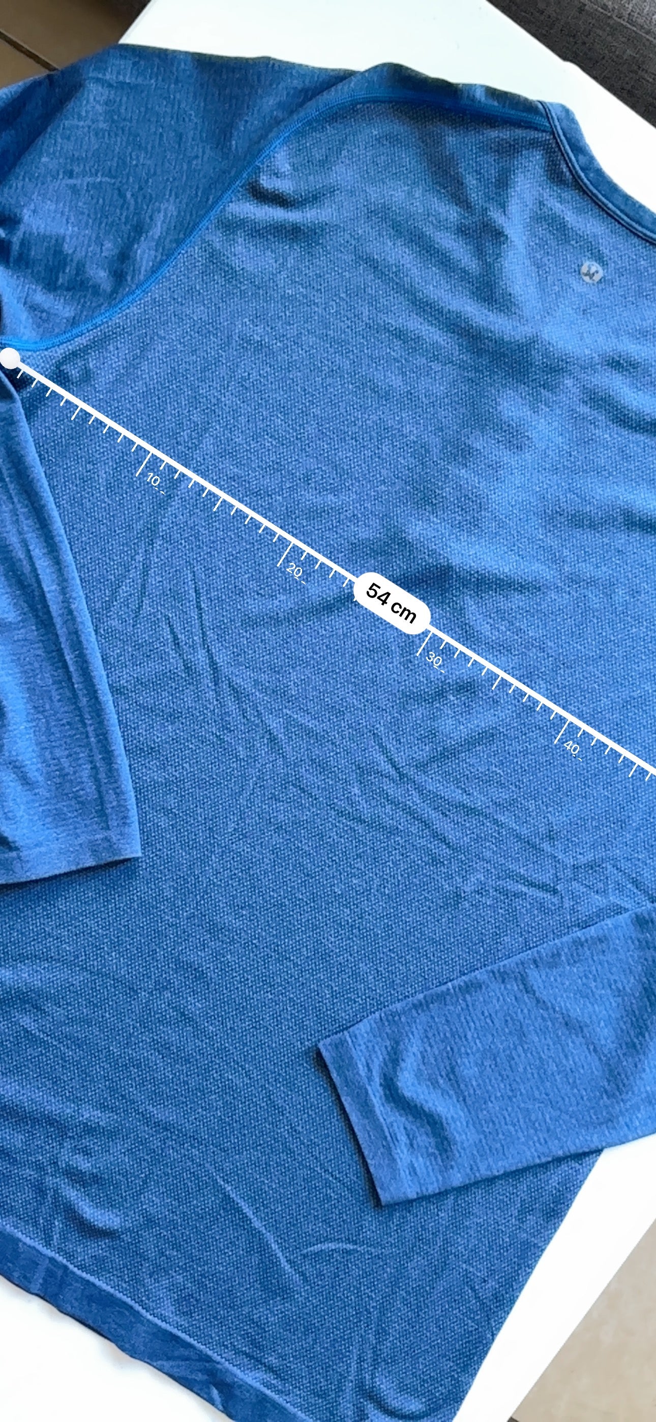 Playera L Lululemon azul
