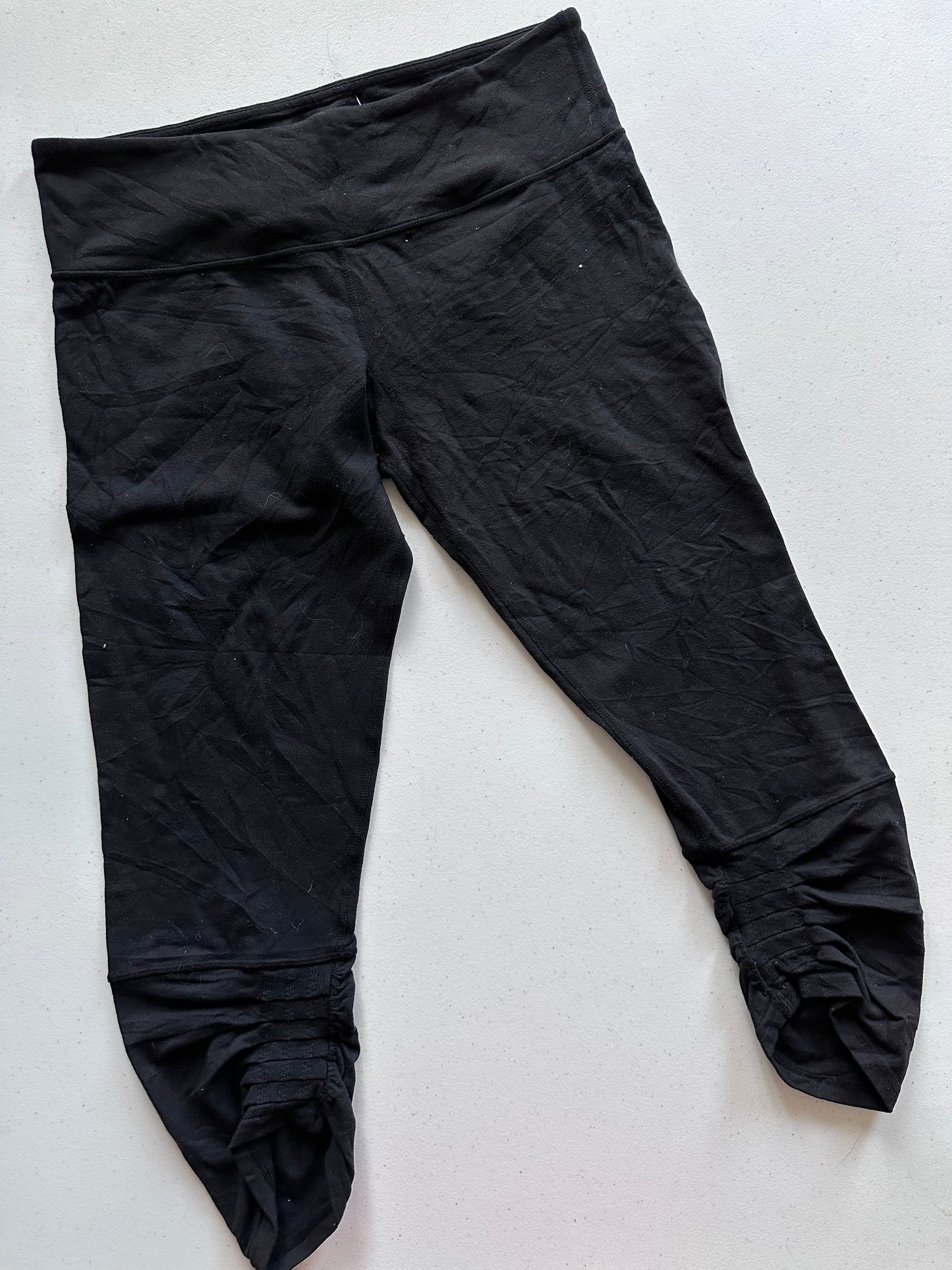 Legging ¾ 10 Lululemon negro