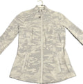 Jacket talla 8 camo gris y blanco