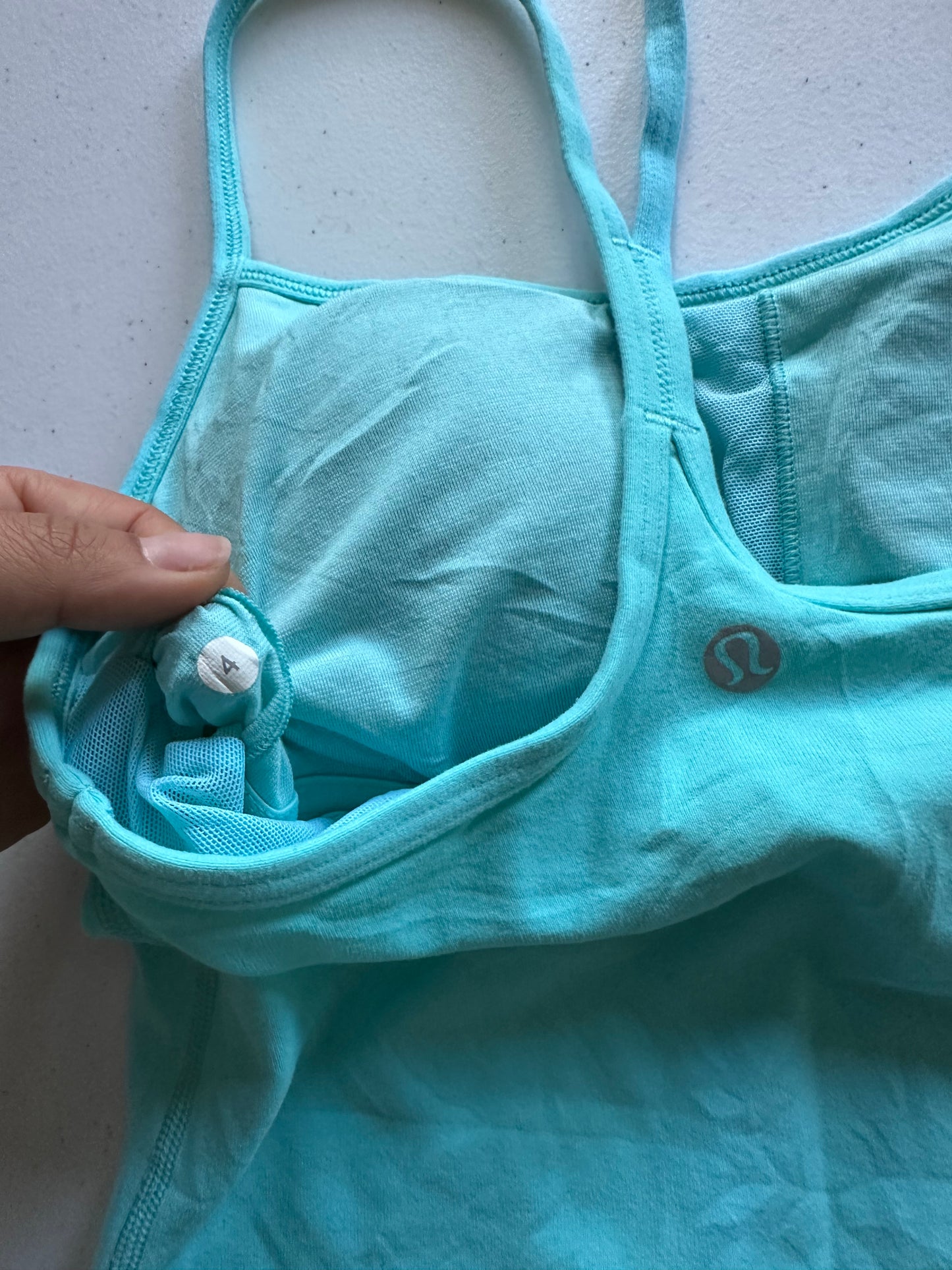 Tank top 4 Lululemon azul fosfo