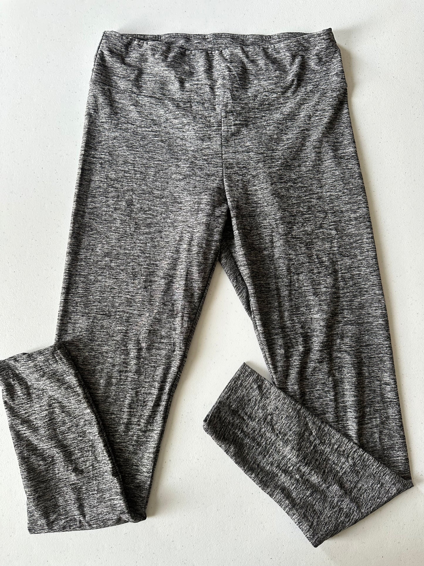 Legging M gris jaspeado