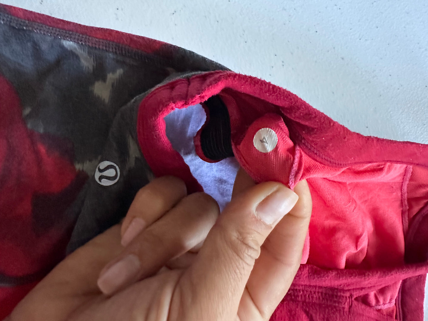 Tank 4 Lululemon Flores Rojas