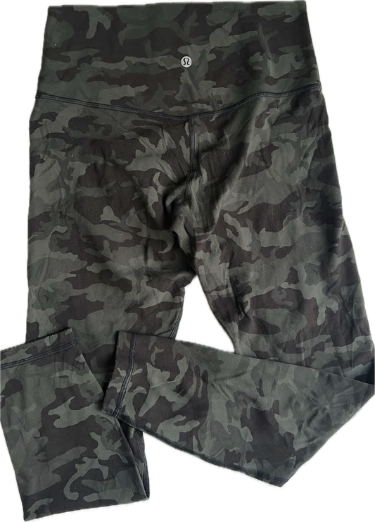 Legging 8 camo verde
