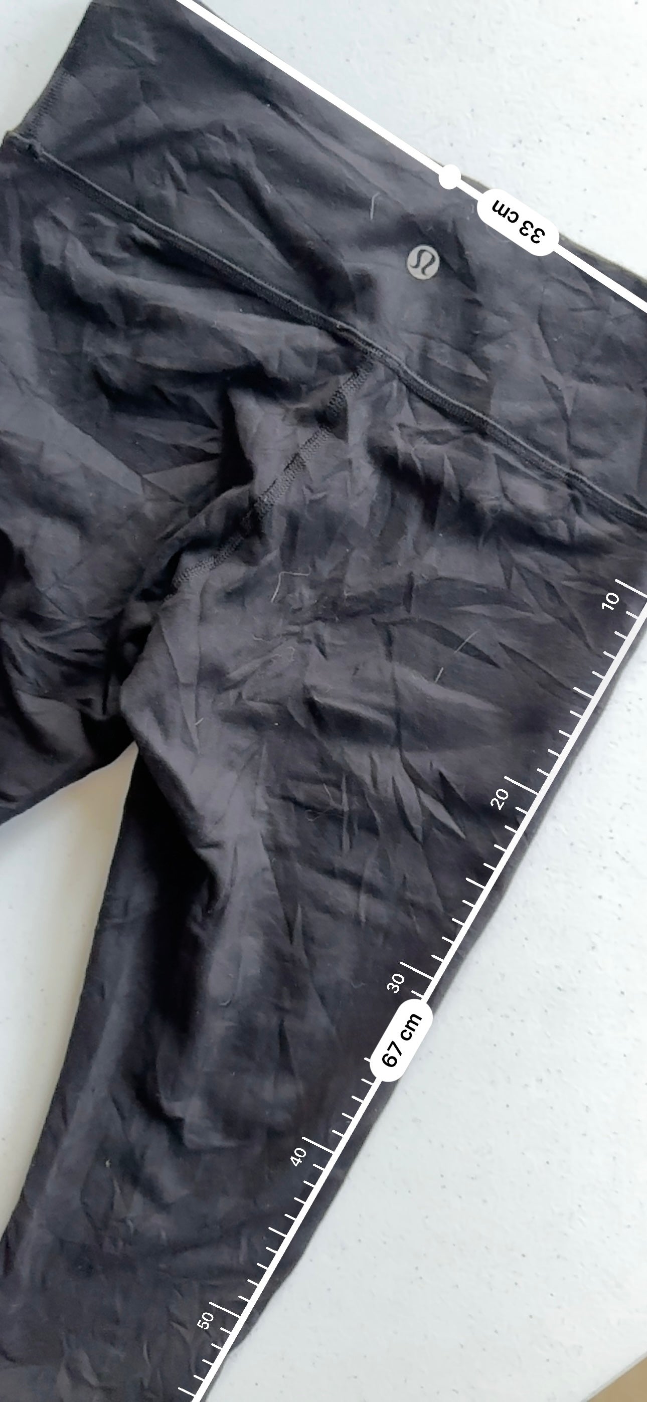 Legging ¾ Lululemon negro