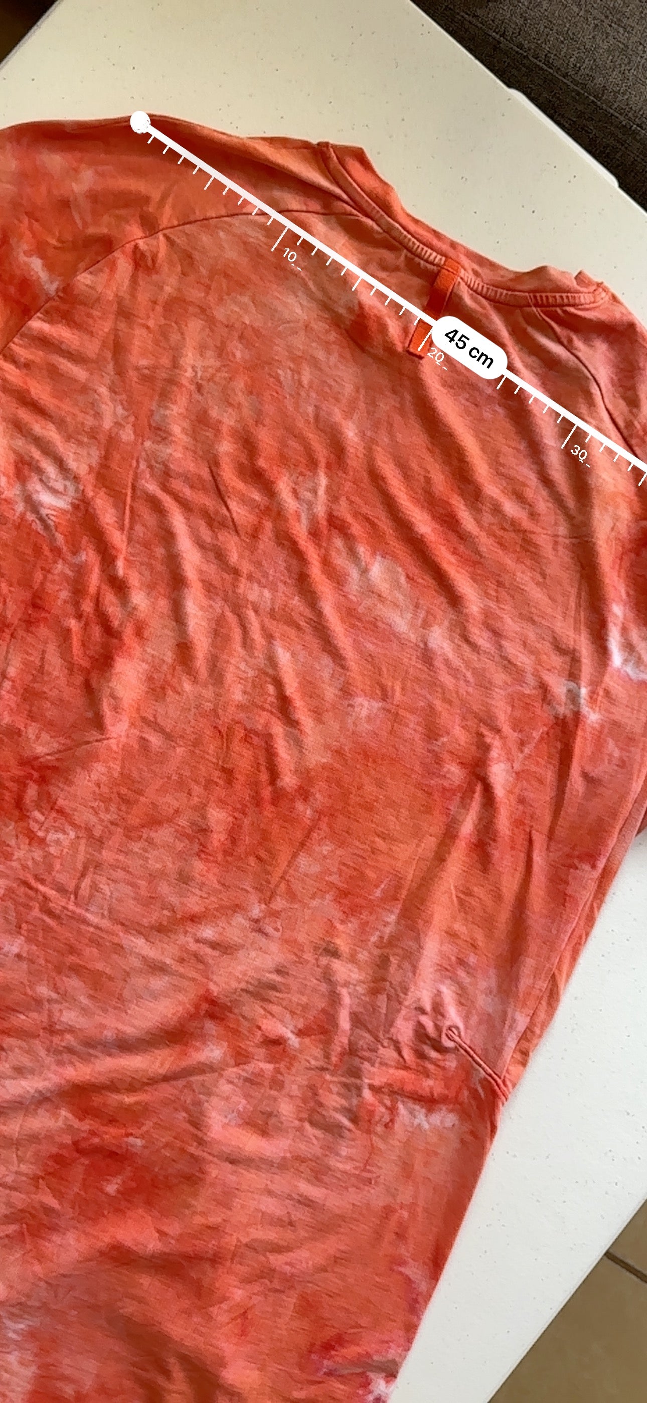 Playera M Lululemon tie-dye rosa