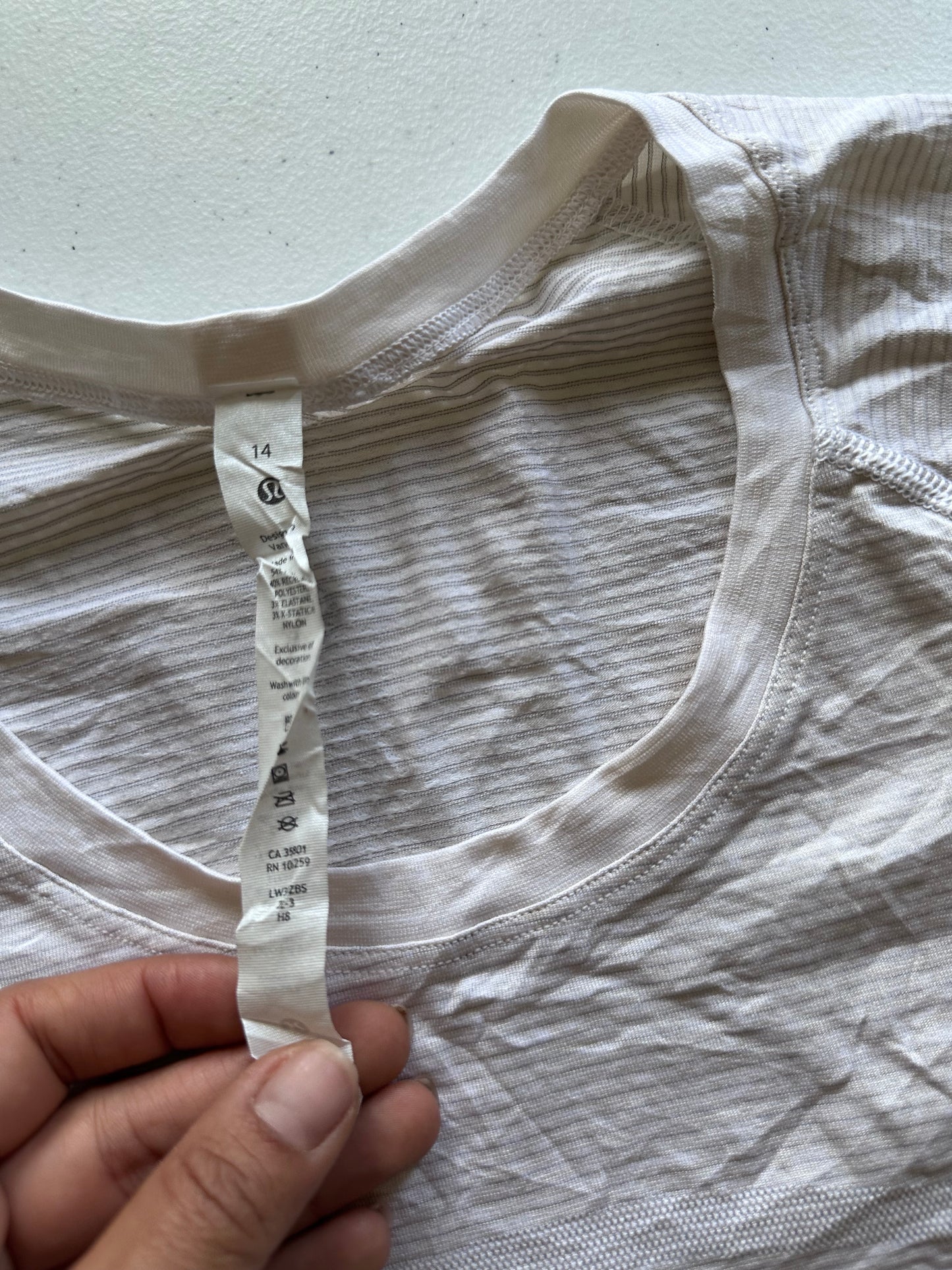 Swiftly tech shirt 14 Lululemon Blanca