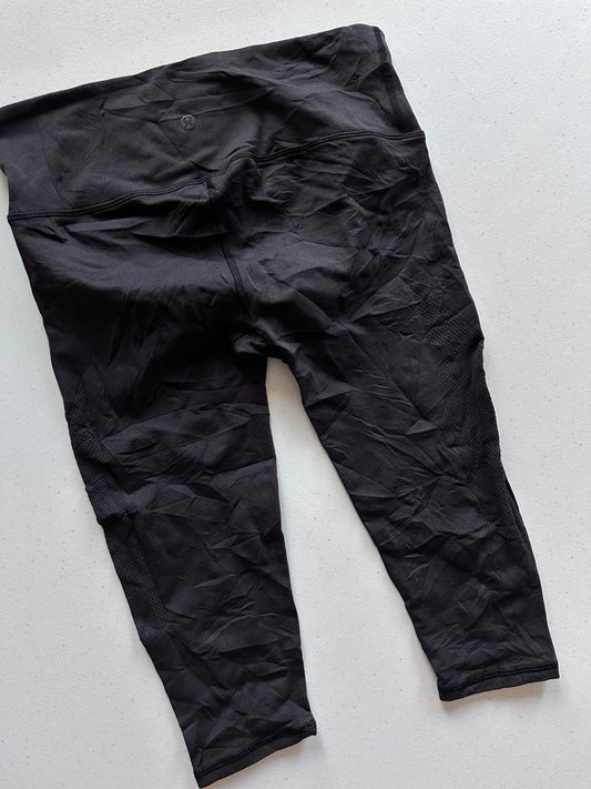 Leggings 3/4 10 Lululemon negro