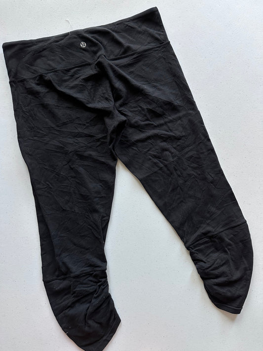Legging ¾ 10 Lululemon negro