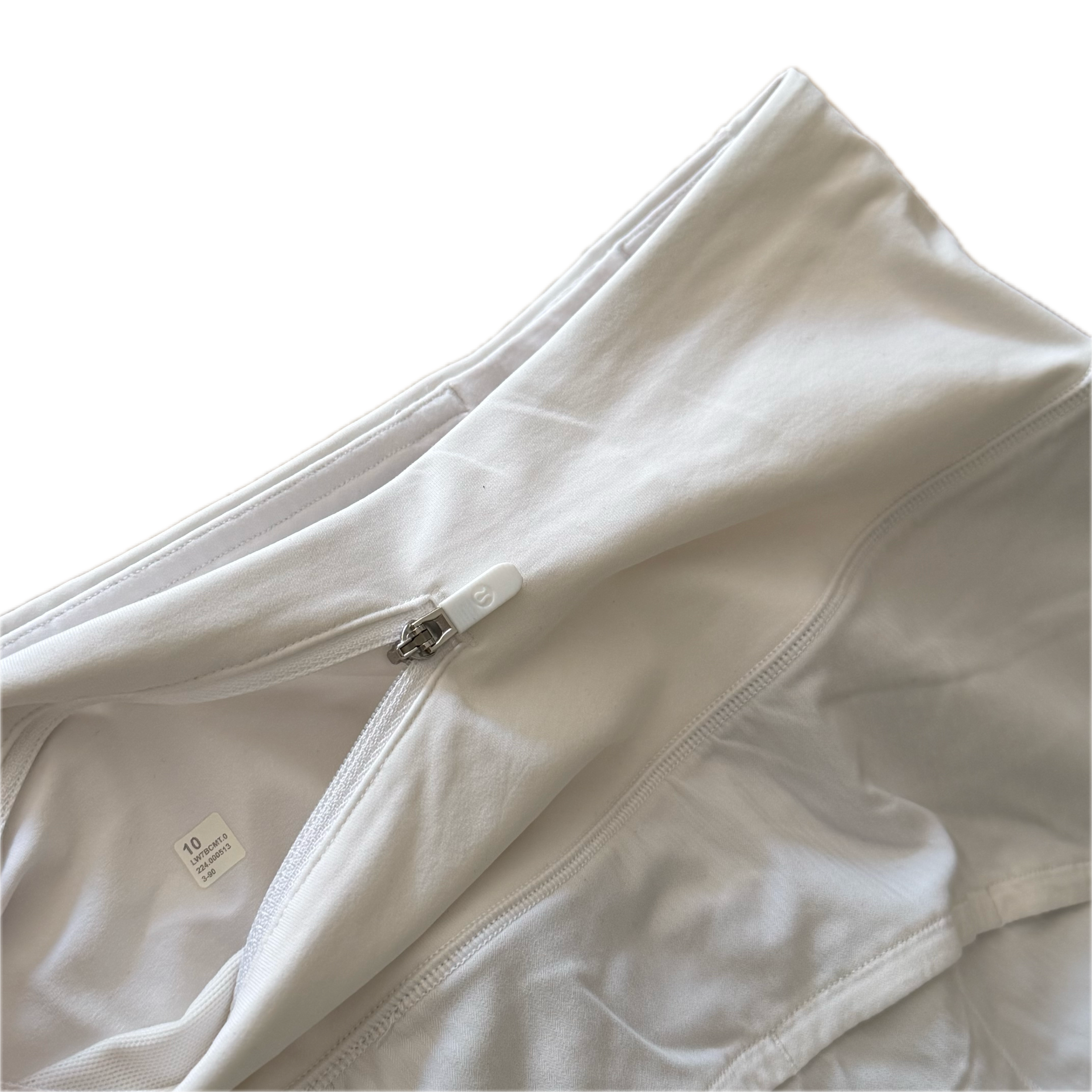 Short talla 10 blanco