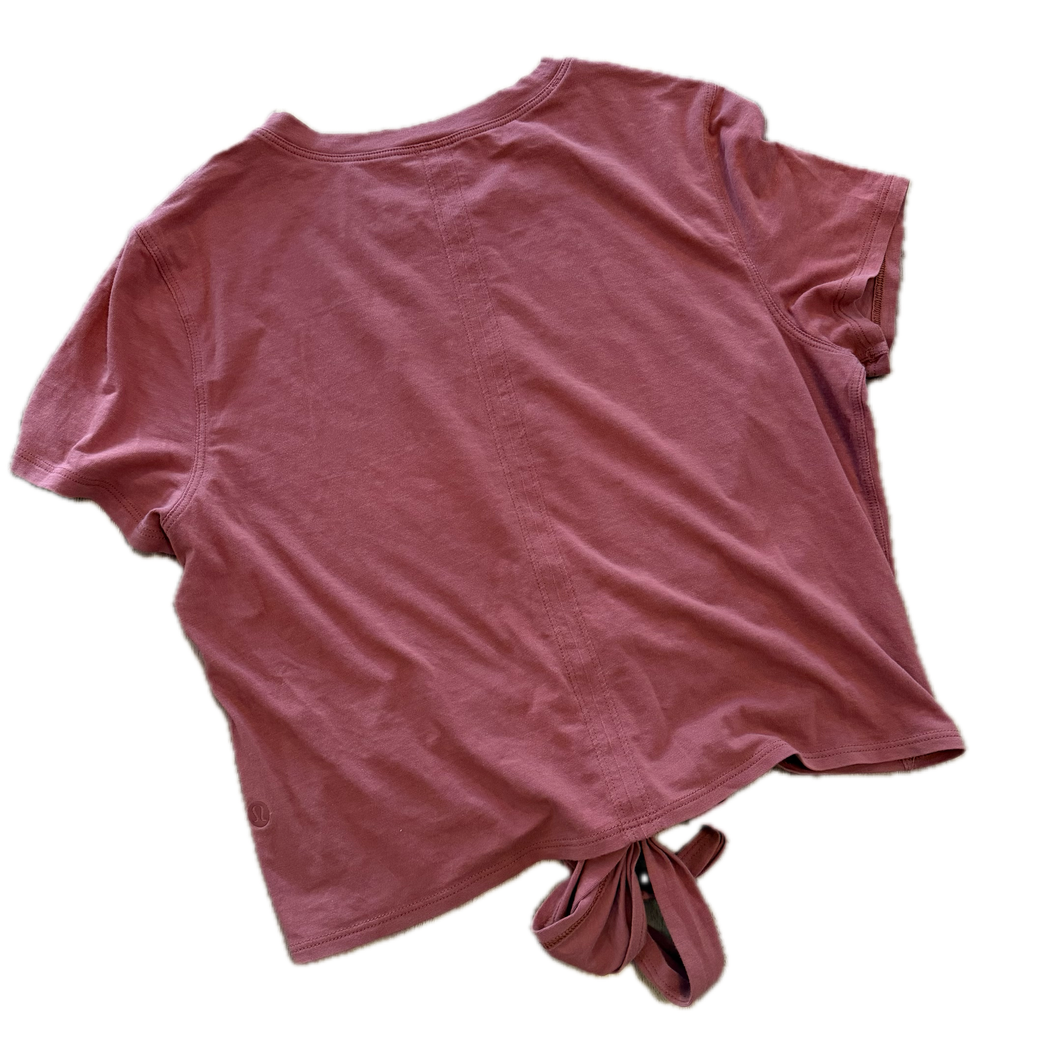 Crop tank Lululemon XCH rosa