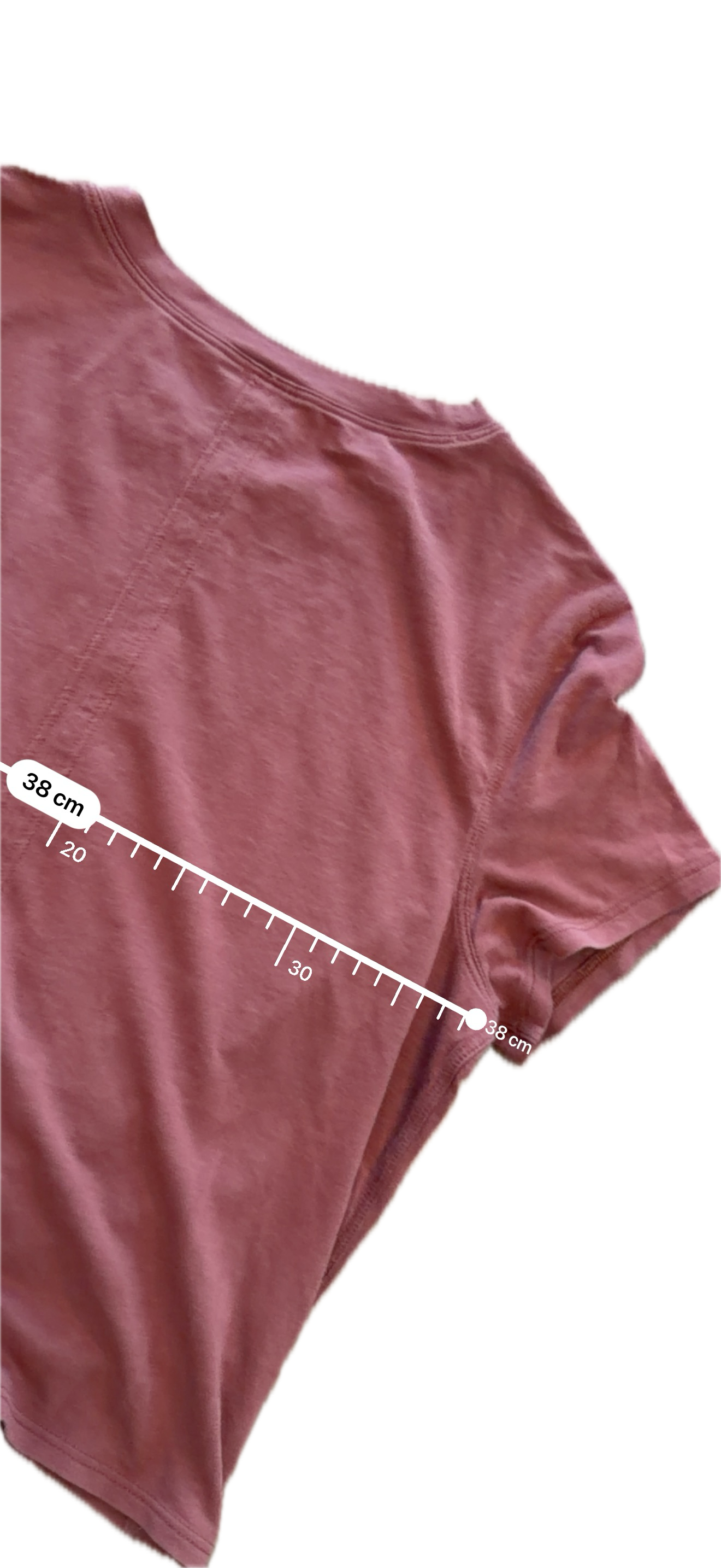 Crop tank Lululemon XCH rosa