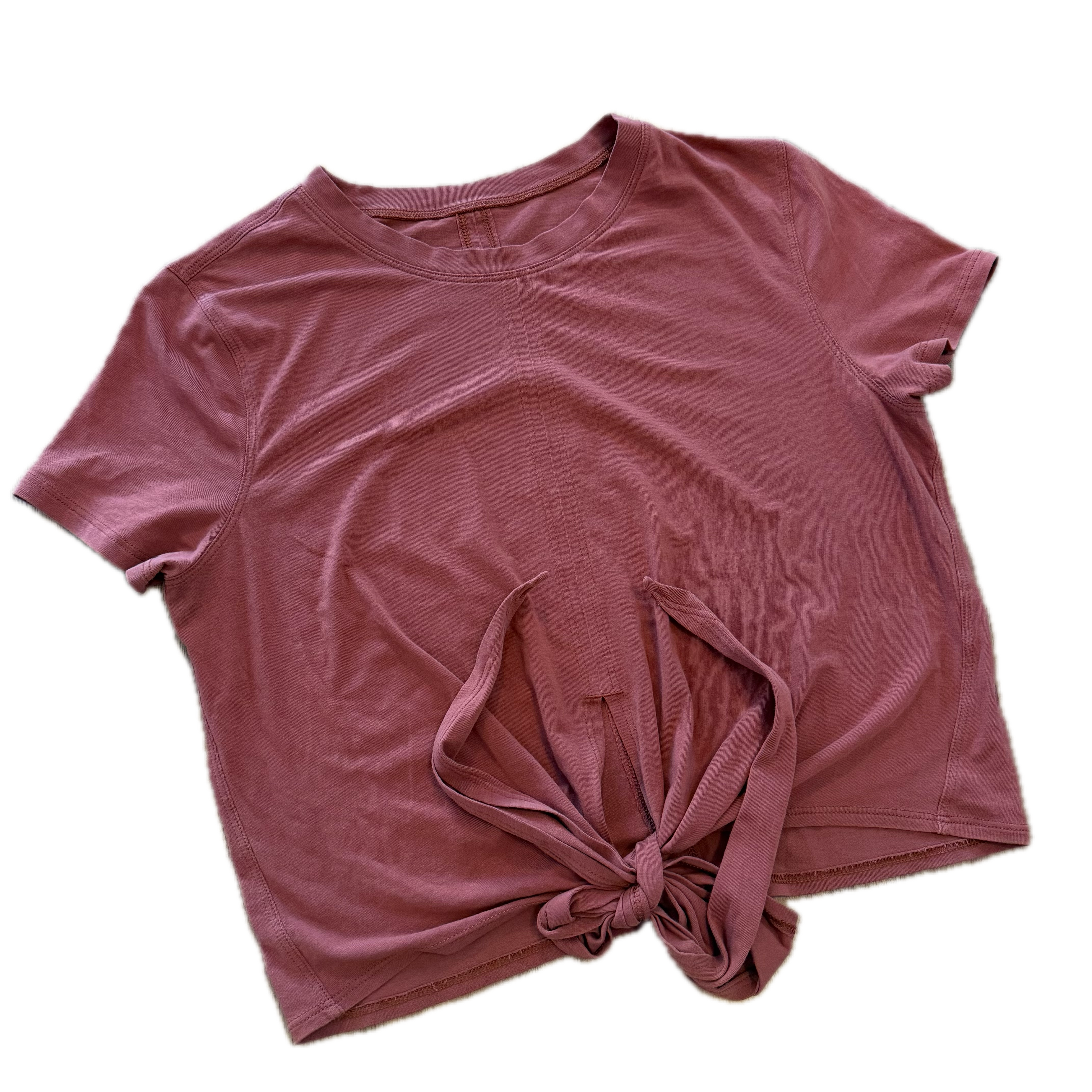 Crop tank Lululemon XCH rosa