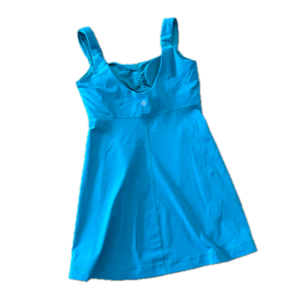 Tank top talla 4 azul aqua