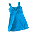 Tank top talla 4 azul aqua