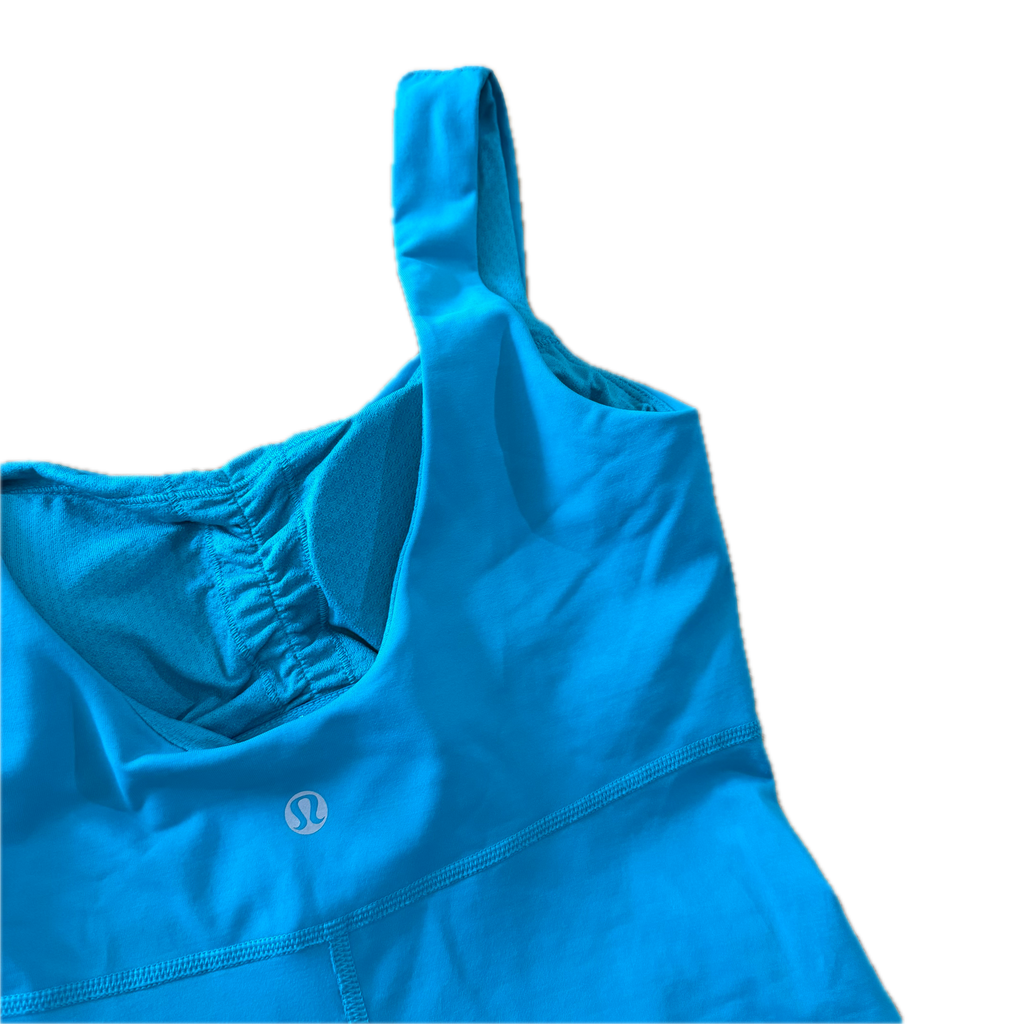 Tank top talla 4 azul aqua