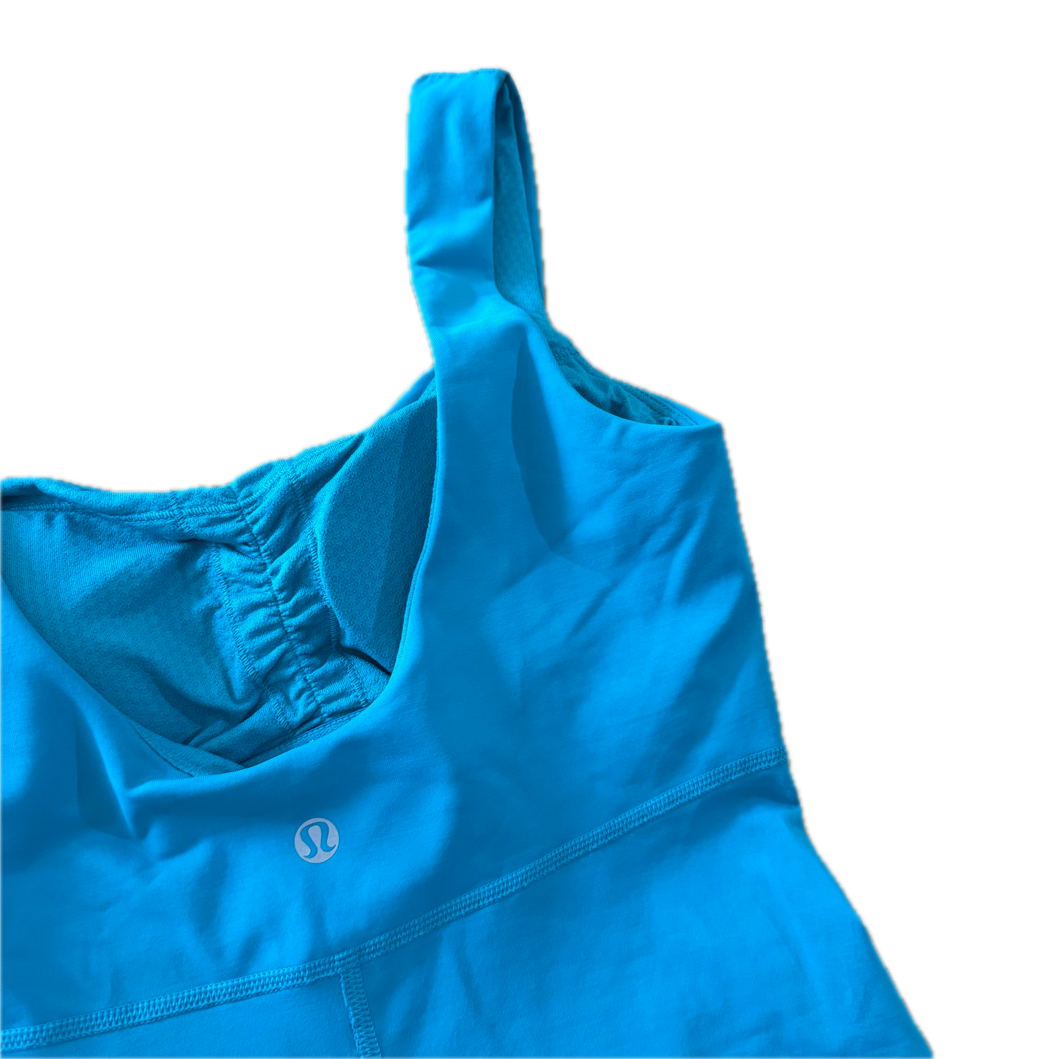 Tank top talla 4 azul aqua