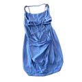 Tank top talla 4 azul fit holado