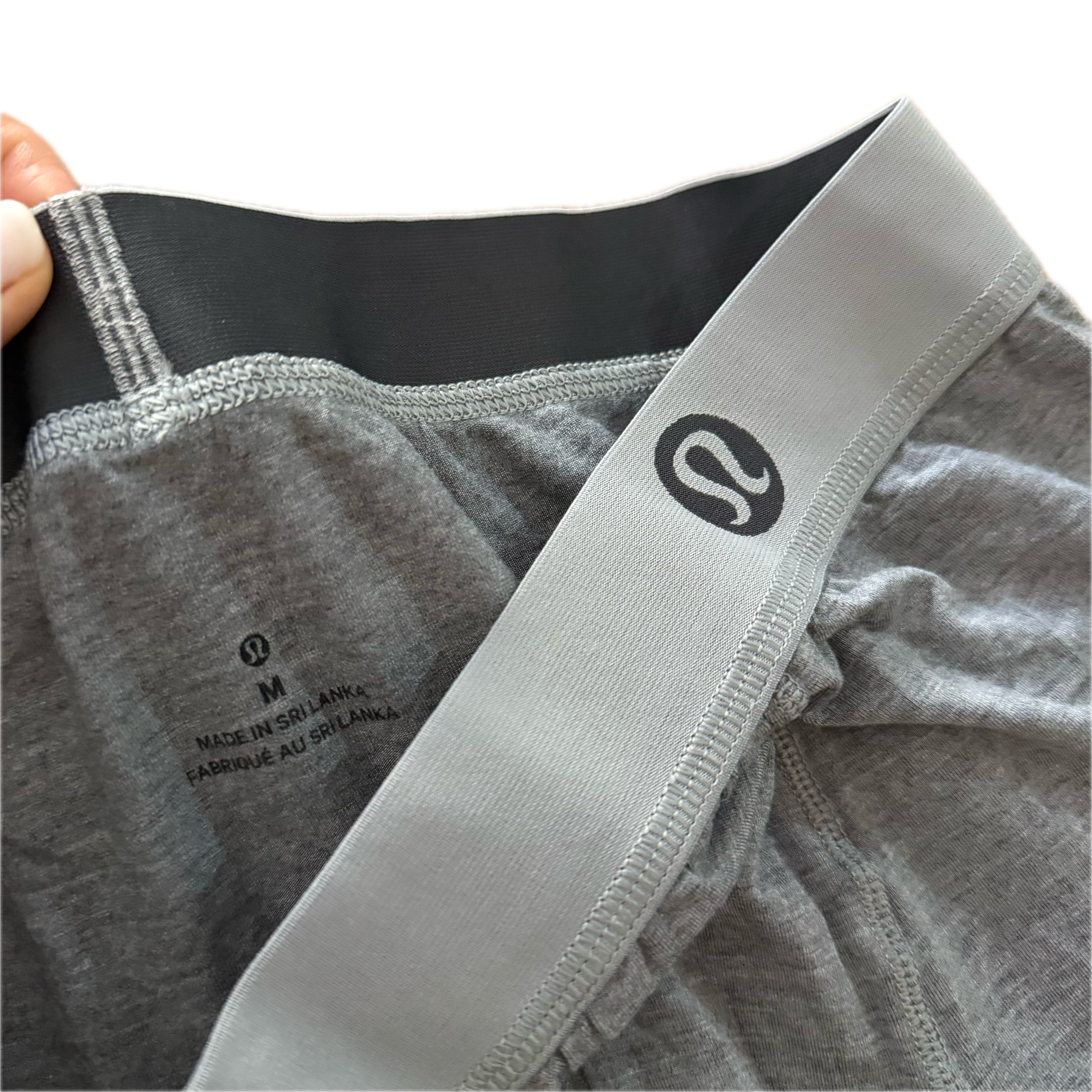 Boxer Lululemon M gris