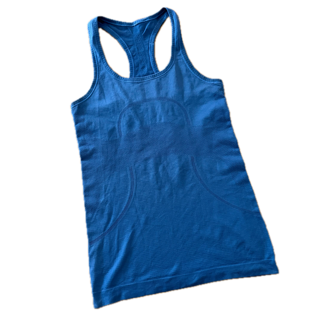 Tank talla 4 azul tela anti olor