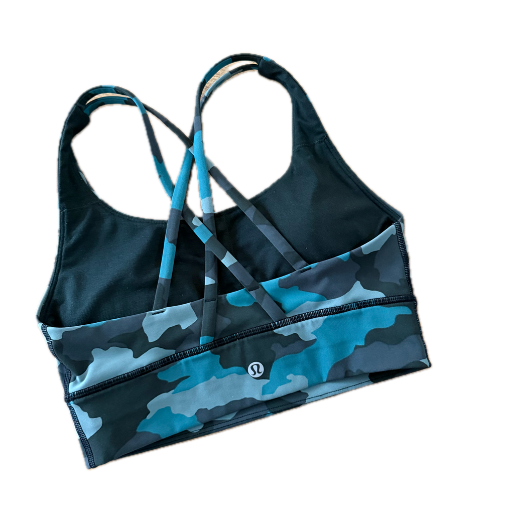 Top talla 4 camo azules